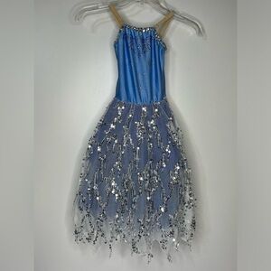 Revolution Dancewear | Costumes | Revolution Dancewear Flowy Ballet Dress  Girls Childs Medium Adjustable Straps | Poshmark